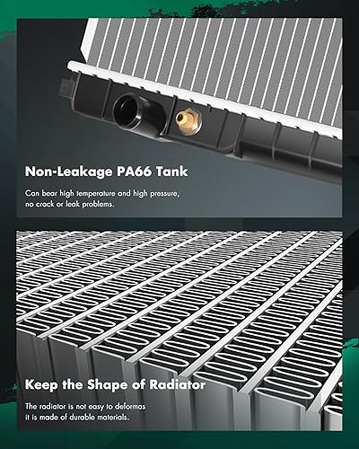 Miniatura 5 de SCITOO Repuesto de radiador 2090/1512 para Toyota T100 1993-1998