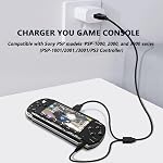COMeap PSP Charger Cable,PS Vita Charger Cord for Sony PlayStation Vita PSV 1000/PSP 1000 2000 3000 Series/PS3 Controller USB Data Cable & Charging Cord 3FT