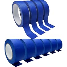 SmaringRobot Premium Painters Tape, Blue Tape, Masking Tape - 0.94IN*22yd*4Rolls + 1.88IN*60.1yd*6Rolls