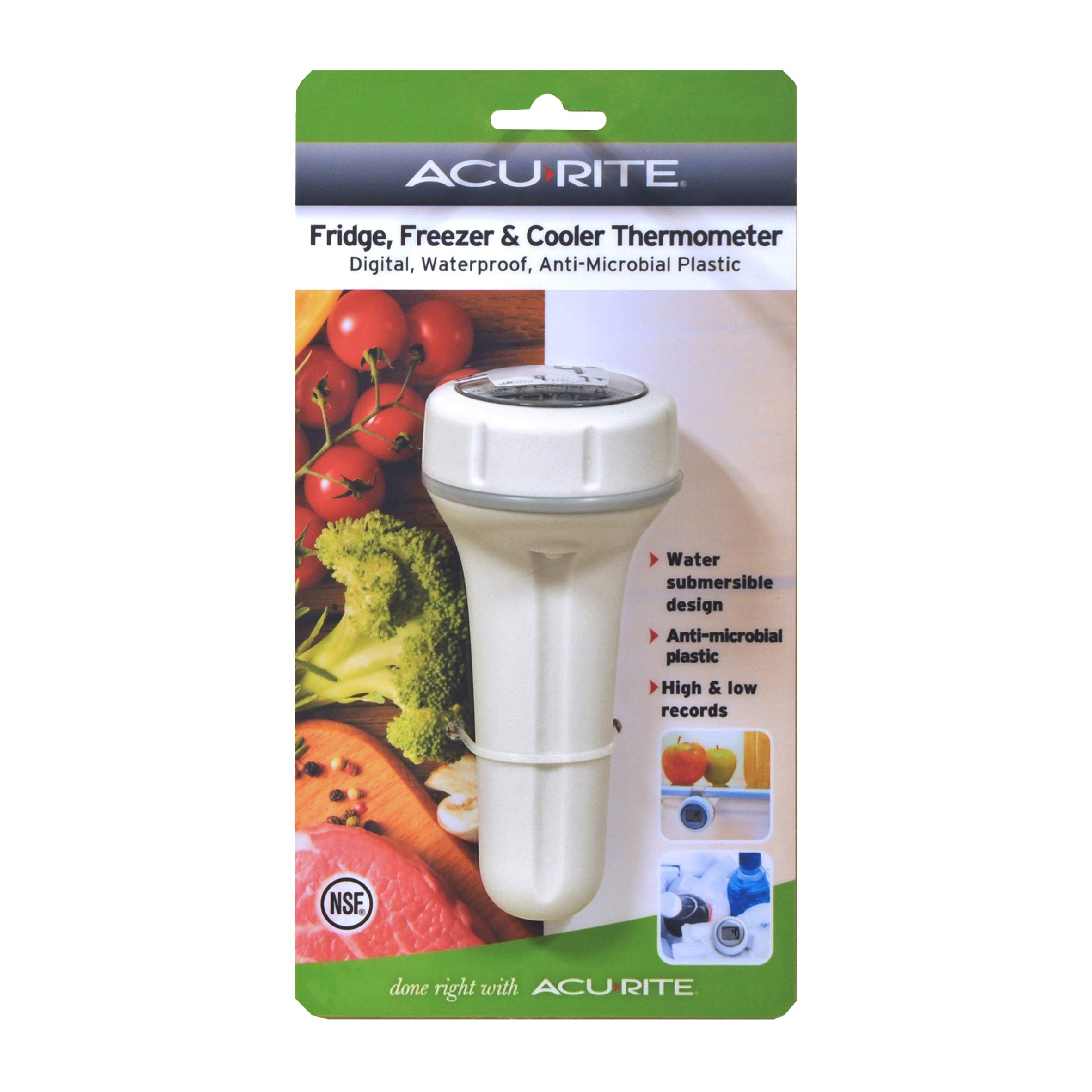 Cooler AcuRite 00290 Digital Fridge Freezer and Thermometer