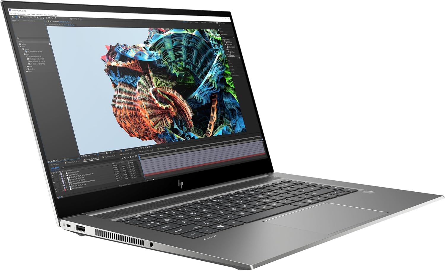 HP ZBook Studio G8 15.6” FullHD, i7-11850H (8 Cores), Nvidia RTX A3000 6GB, 2TB PCIe Gen 4.0x4 NVMe, 32GB DDR4, vPro, FPR, SD Card Reader, WIFI 6 & BT 5.1, UK Backlit Keys, Windows 11 Pro (Renewed)
