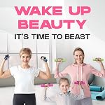Yes4All 3lbs Dumbbell Hand Weights for Walking/Travel Weights for Exercising with Adjustable Straps, Foam Cover, Color Coded Weight Options