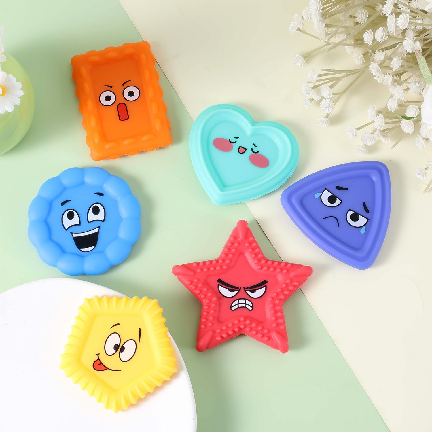6pcs Emotion Sensory Toys - Image 3