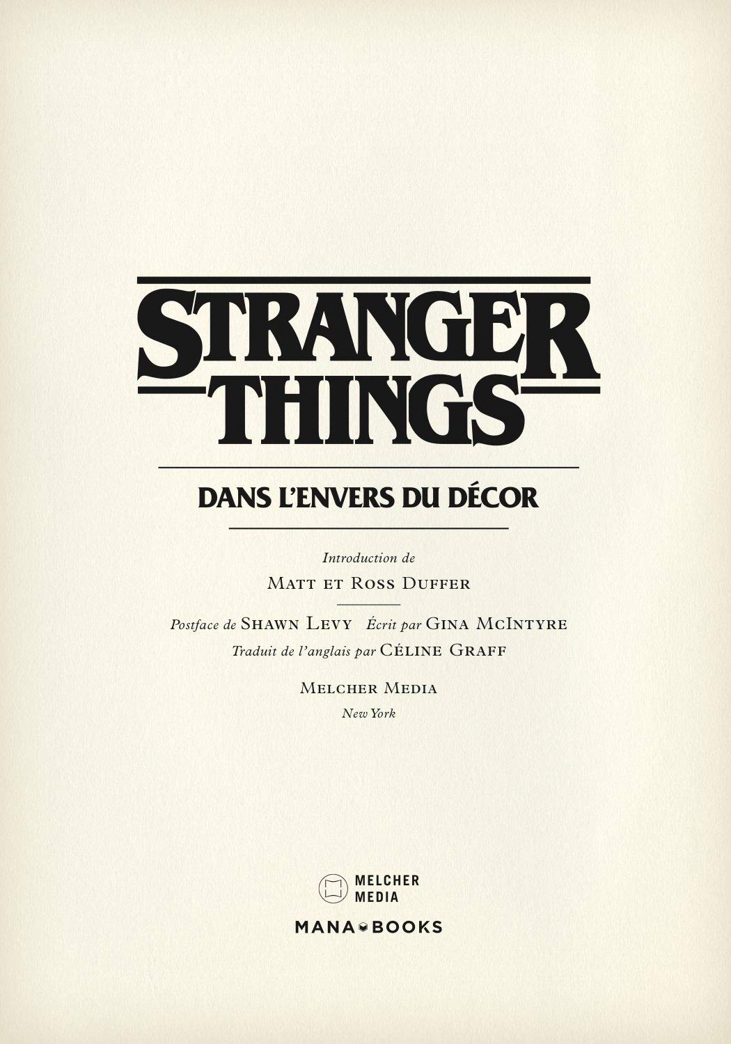 Stranger Things - Dans l'envers du décor