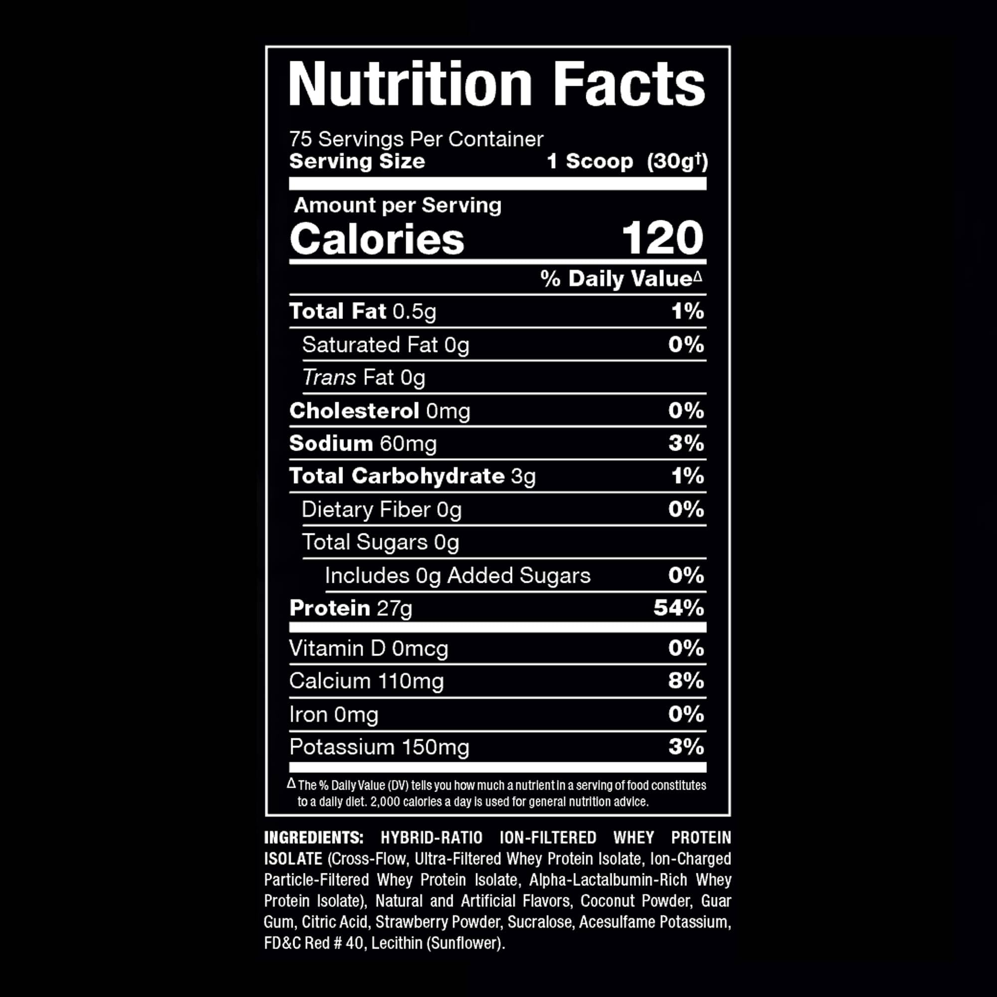 ALLMAX ISOFLEX Whey Protein Isolate, Strawberry, 5 lb — Amazon image 7