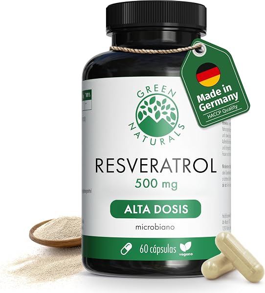 Green Naturals Trans Resveratrol 500mg Alemania