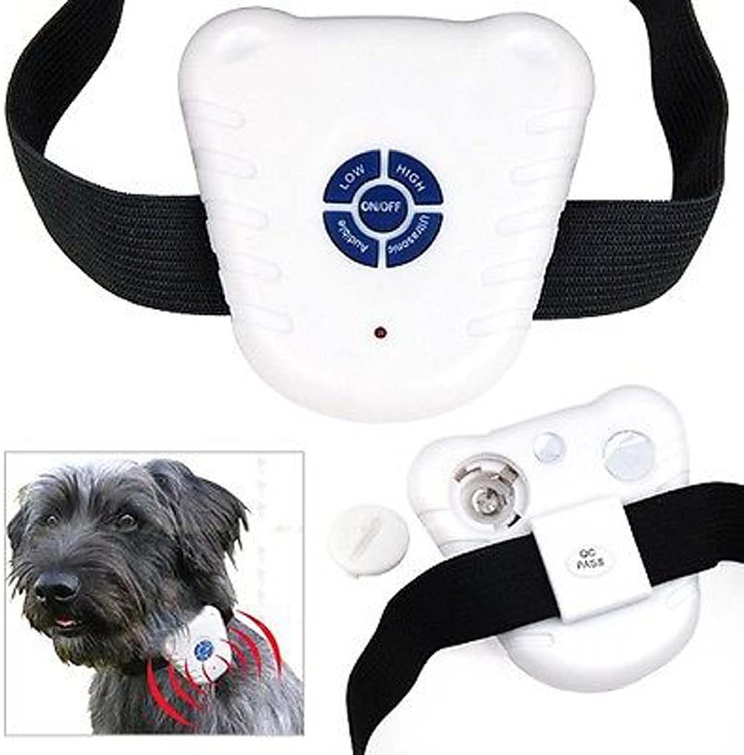 Ultrasonic Dog Anti Bark No Stop Barking Control Collar