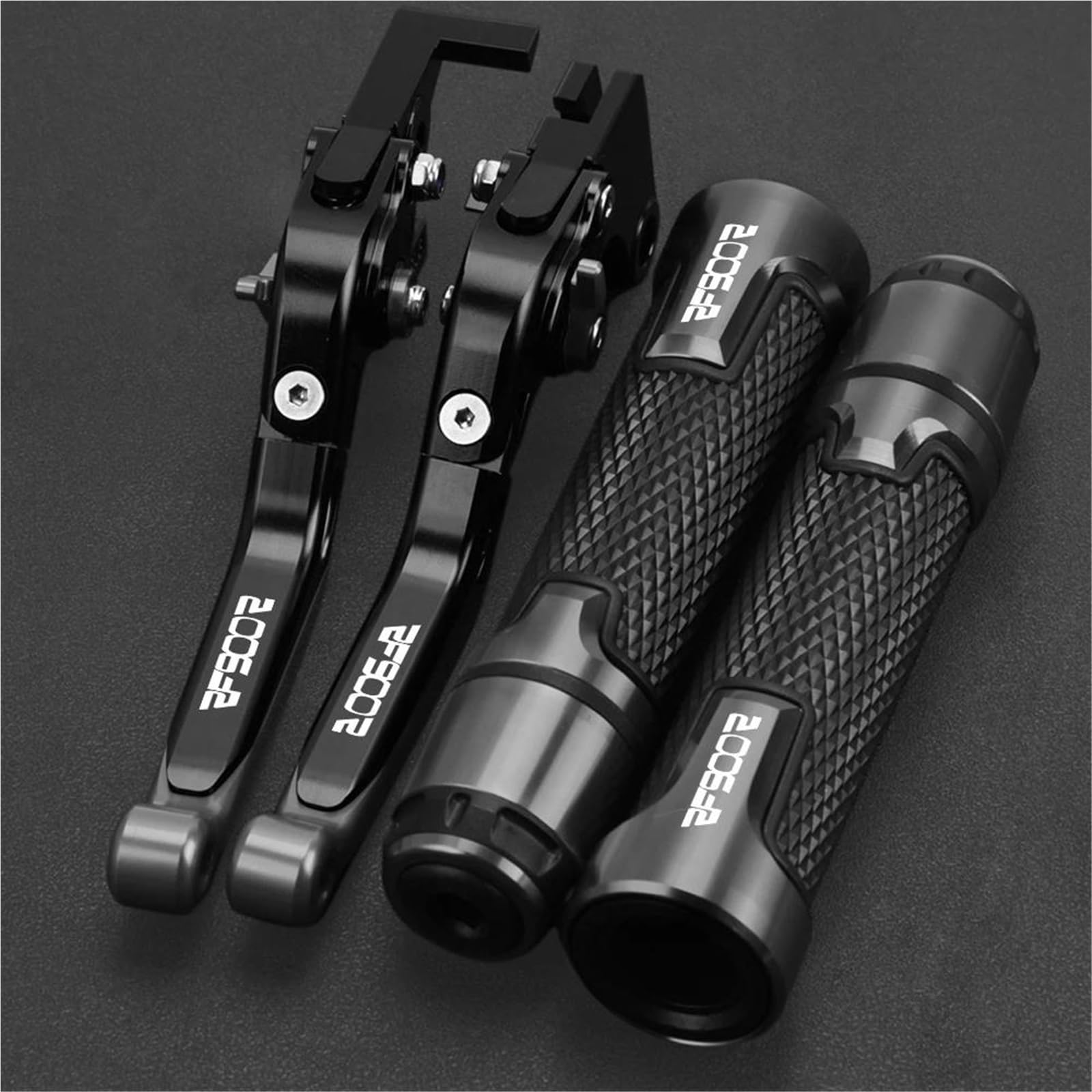 GQUIKGW Replace Pivot Clutch Levers Control Handles Motorcycle Parts Brake Lever Adjustable for Suzuki RF900R RF 900R RF900 R 1994-1997(Black3)
