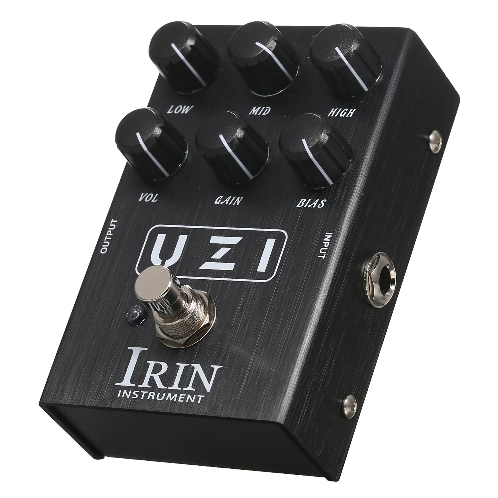 IRIN Guitar Effect Pedal Mini Guitar Heavy Rock Distortion Effect Simulator Cabinet Simulator Guitar Effector Pedal UZI Distortion Simulation American and British Distortion Simulation for Guitar -