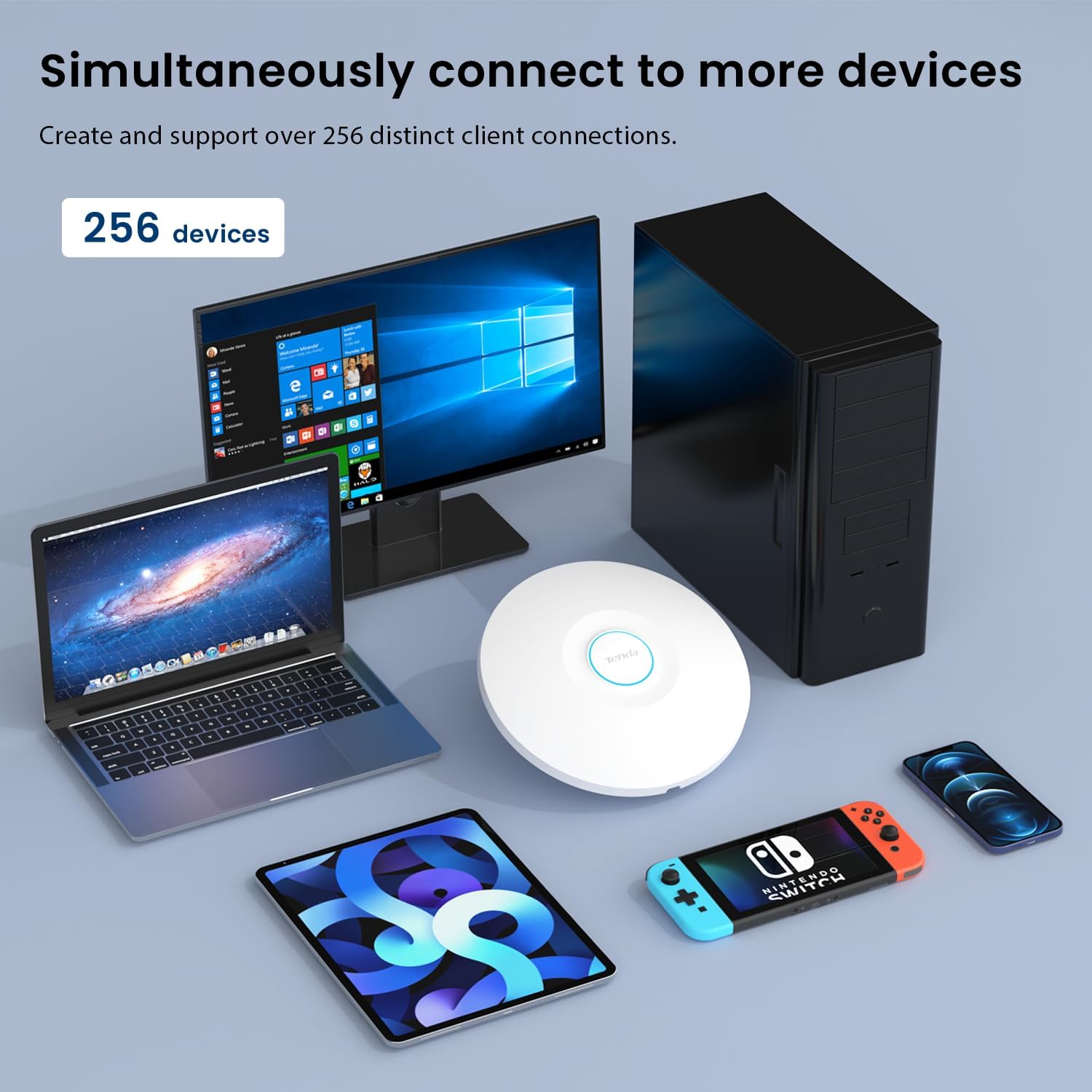 Tenda i29 Access Point connecting to multiple devices