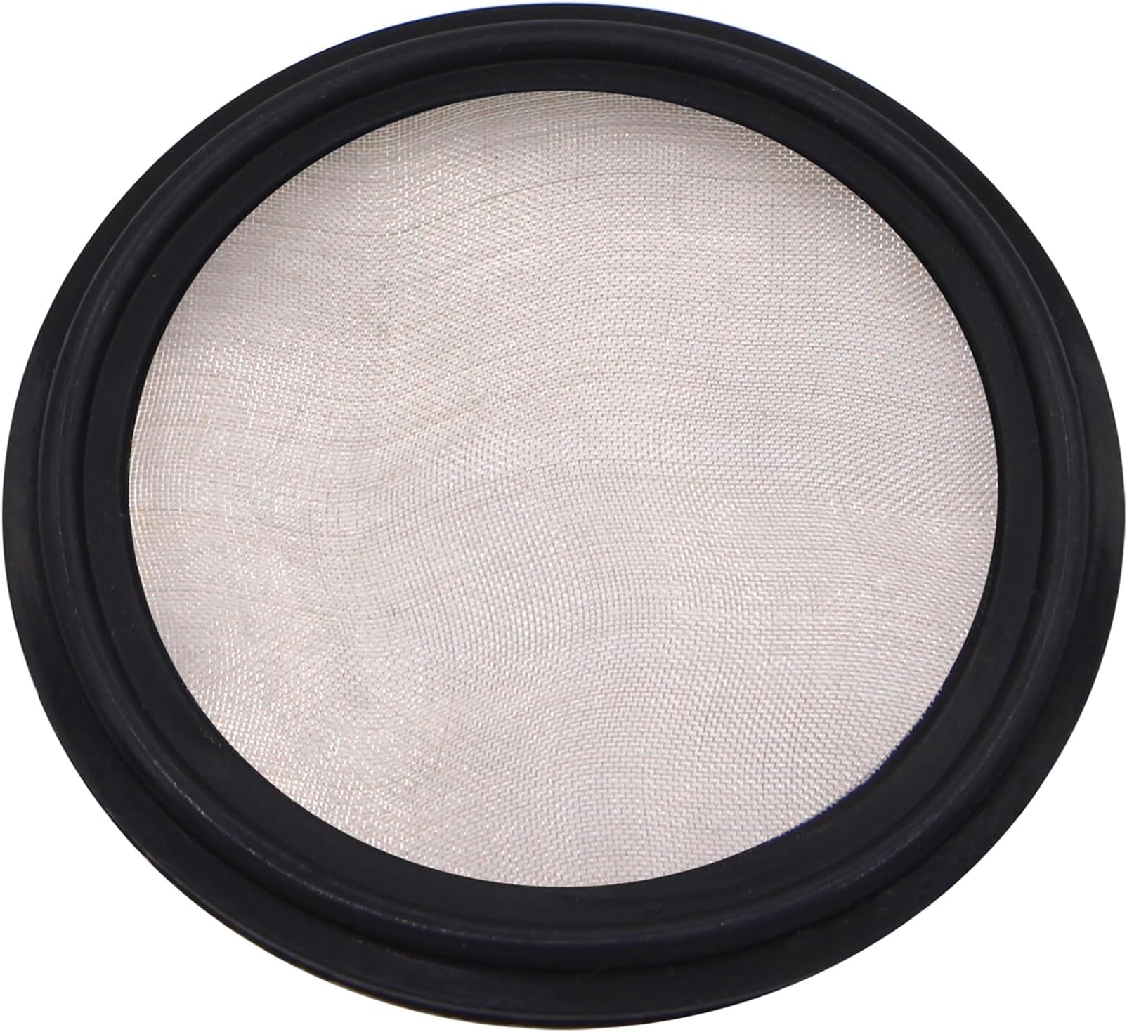 - 2" FKM Sanitary Gasket w/Stainless Screen - Tri Clamp Clover (100 Mesh)