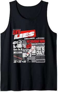 Amazon.com: Guns N' Roses Official Lies Tank Top : Clothing