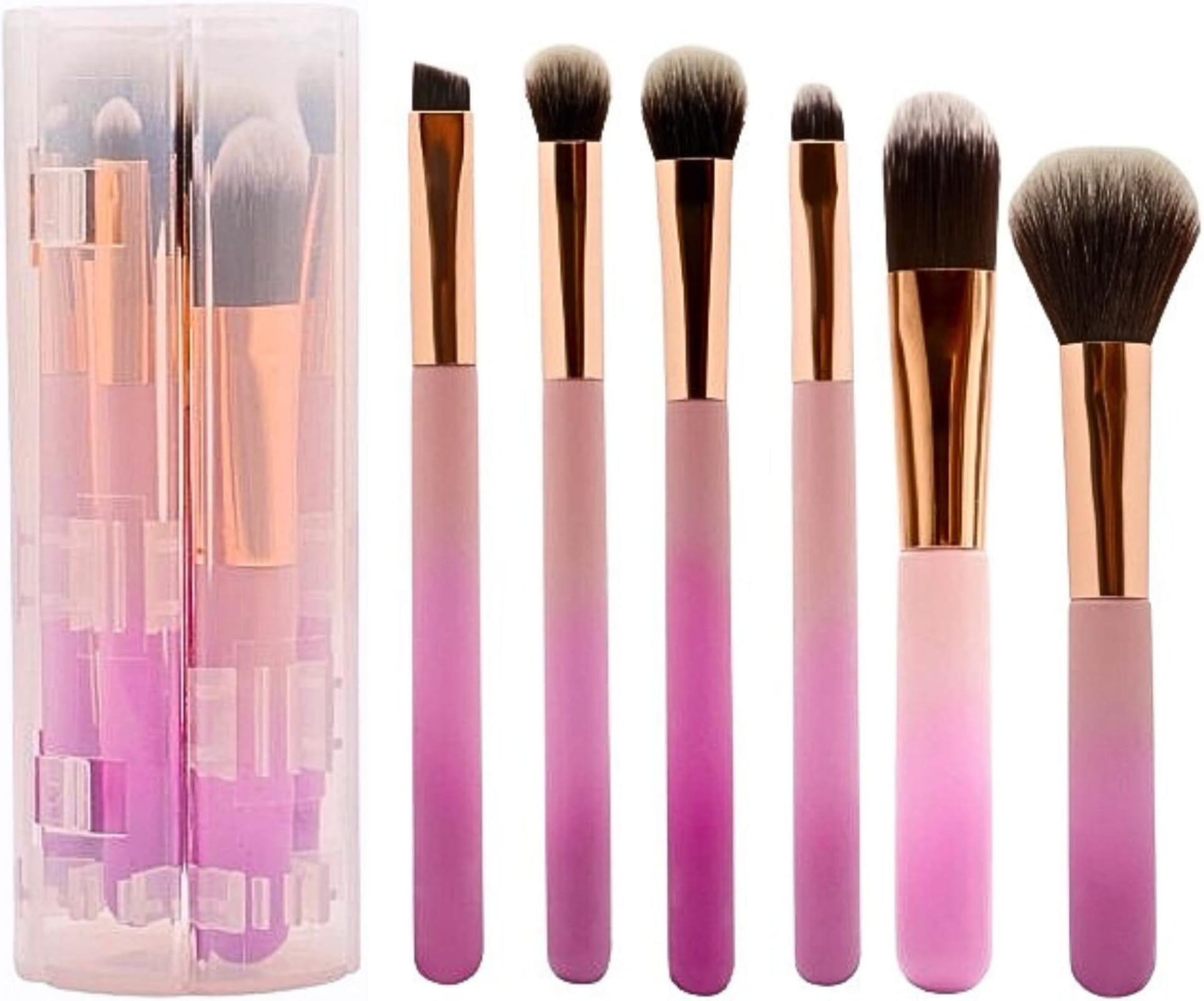 On-The-Go Mini Brush Set | Ultra Soft Bristles | Multi Pack With Soft Case
