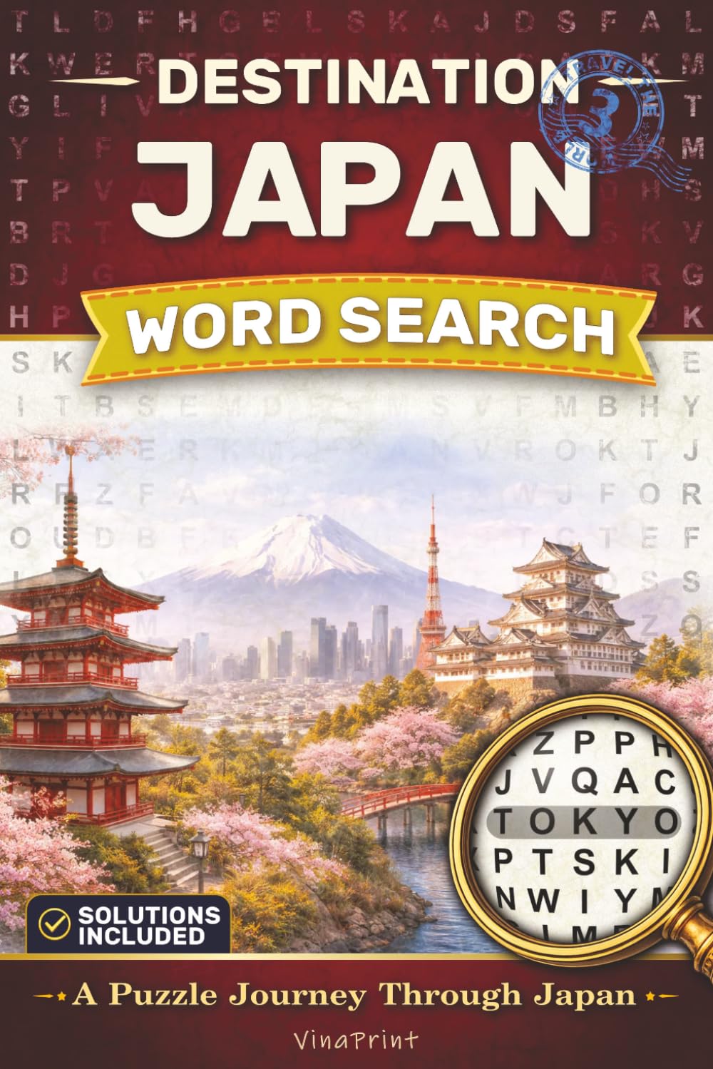 Destination Japan Word Search: A Puzzle Journey Through Japan | Travel Size Edition (Destination Word Search Series)