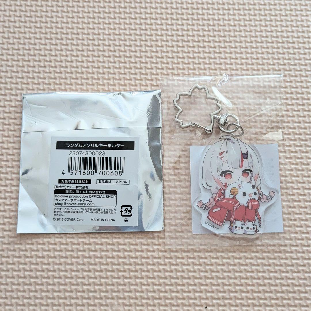 百鬼あやめ 新衣装記念2024 アクリルキーホルダー 刺繍バッジ 百鬼