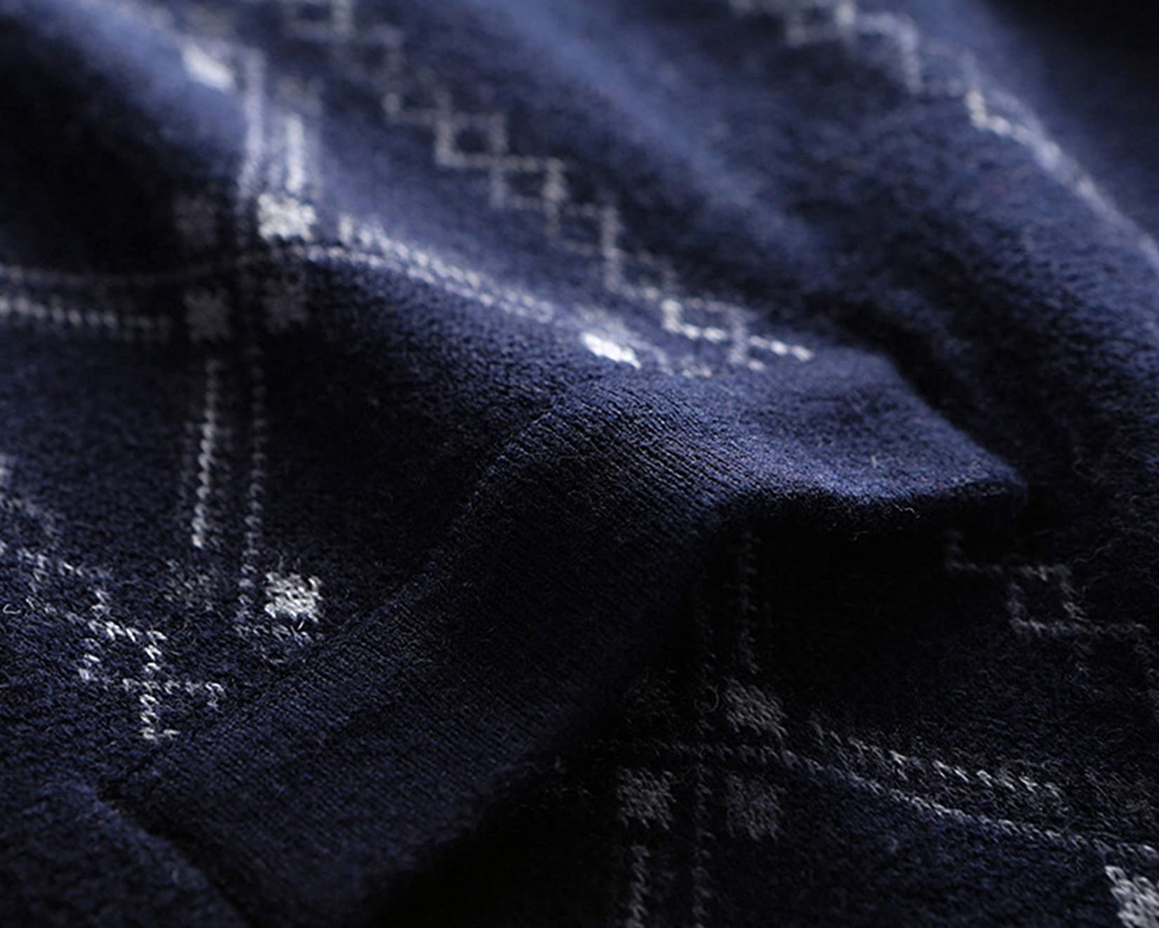 Dawwoti Hommes Tricoté sans Manches Pulls De Laine Mélange d'affaires Plaid Chandail Cardigan Gilets Col V