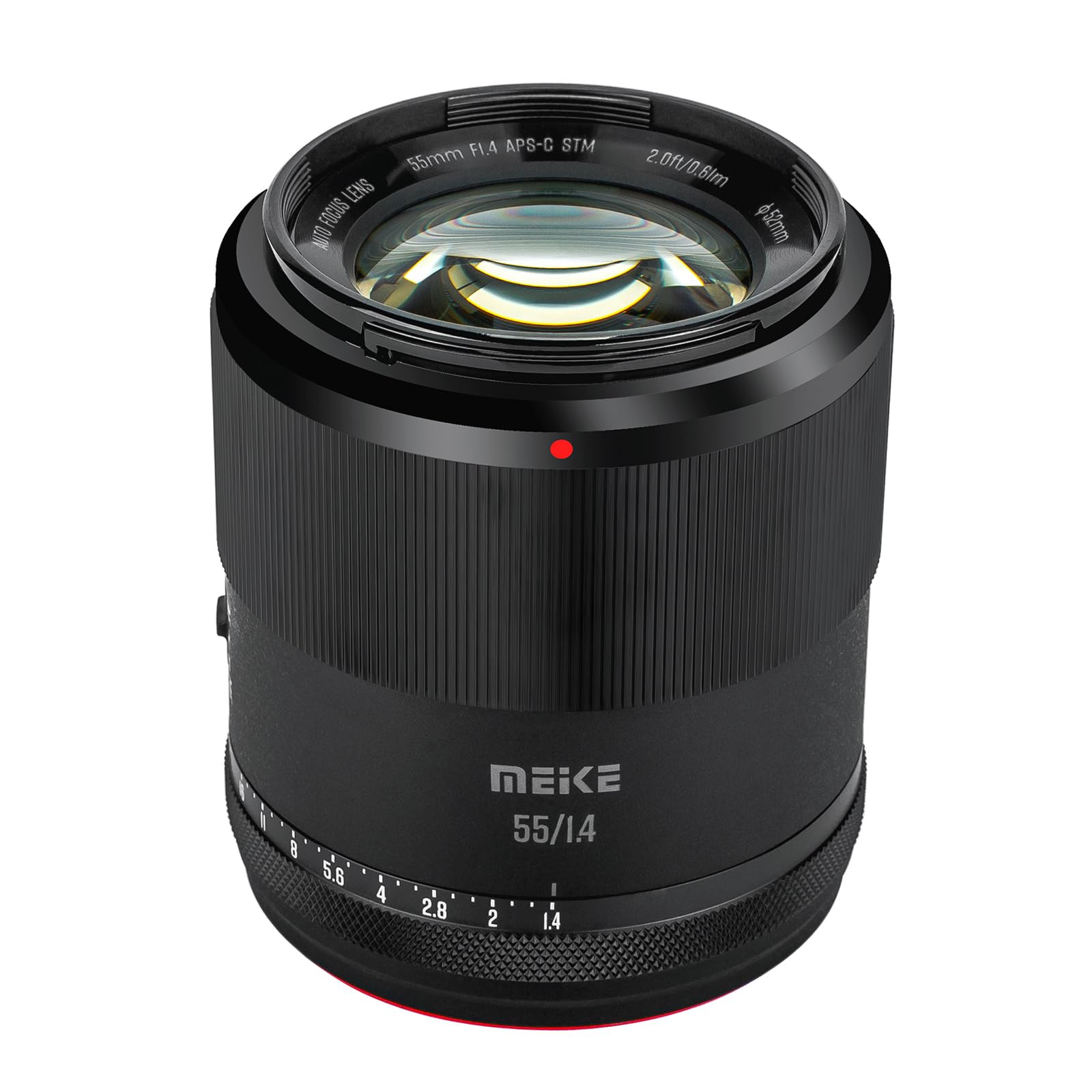 Meike Objetivo de retrato 55 mm F1.4 STM Autofocus compatible con cámaras Nikon Z-Mount Luminosa APS-C con bokeh suave