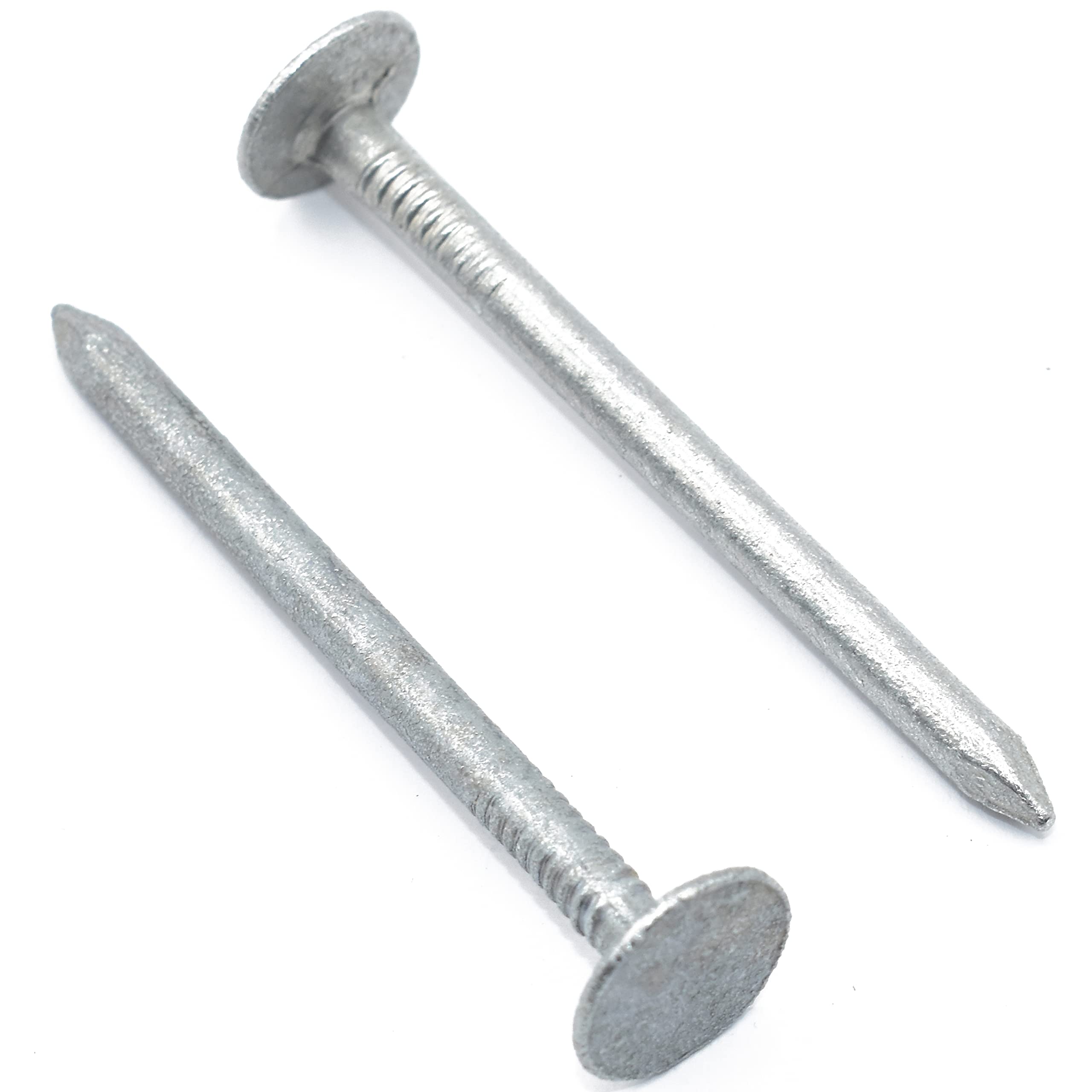 Falcon Workshop Supplies Ltd 1 X 1Kg (1000G) Pack Of 25Mm X 3.0Mm Galvanised Elh Clout Nails