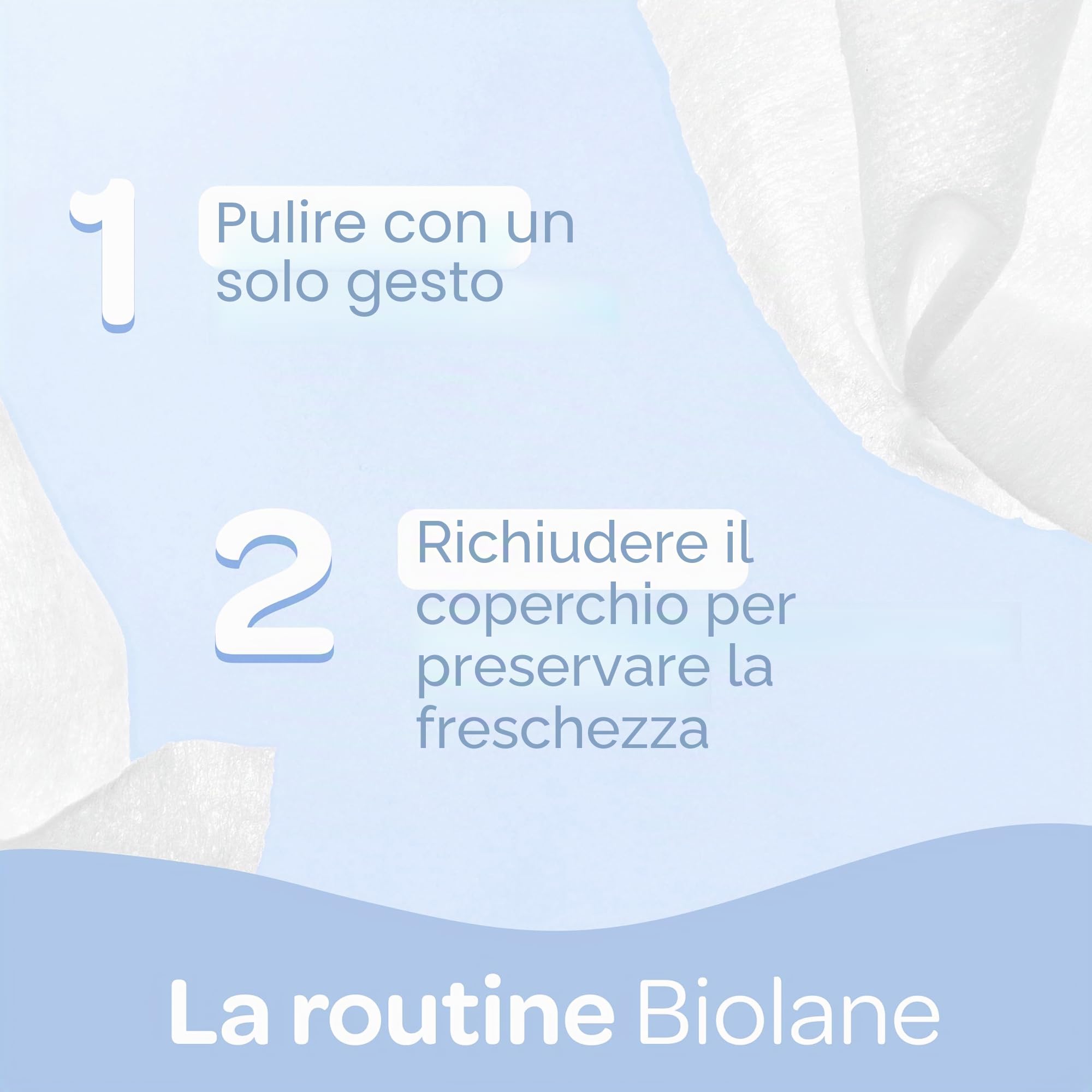 BIOLANE - Salviette per neonati con acqua - 900 salviettine - Set di 12 x 75 - Pulizia delicata ed efficace - Fin dalla nascita - Qualità francese
