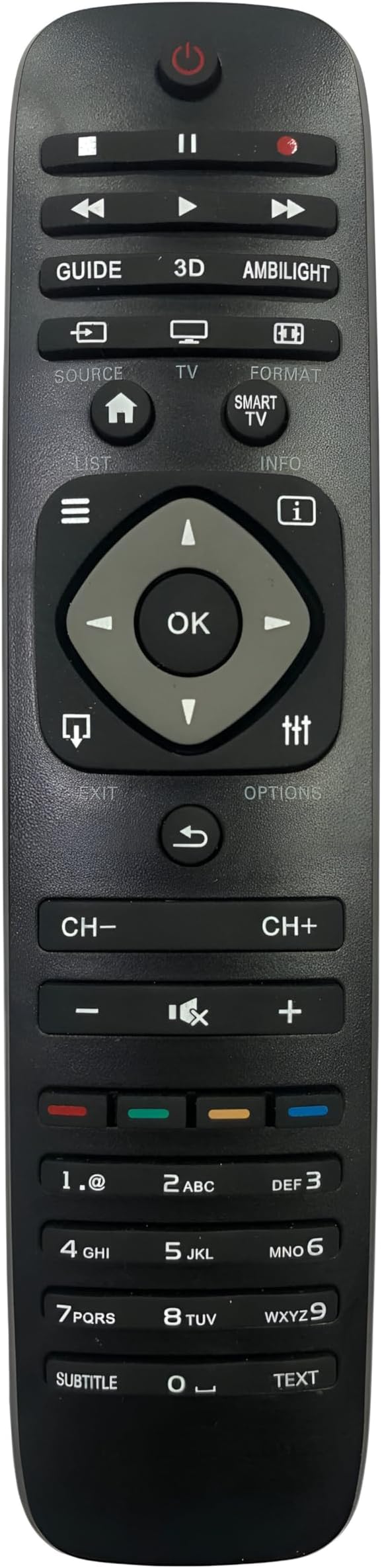 Upix Compatible Philips LCD/LED TV Remote No. URC119 | Exact Match Will Only Work