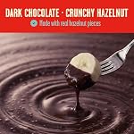 Chocolats Favoris Chocolate Fondue – Crunchy Hazelnut Dark Chocolate - Small Sharing Can (215 g) – Ready in 15 Minutes | Smooth & Creamy Sustainable Cacao | Made in Canada