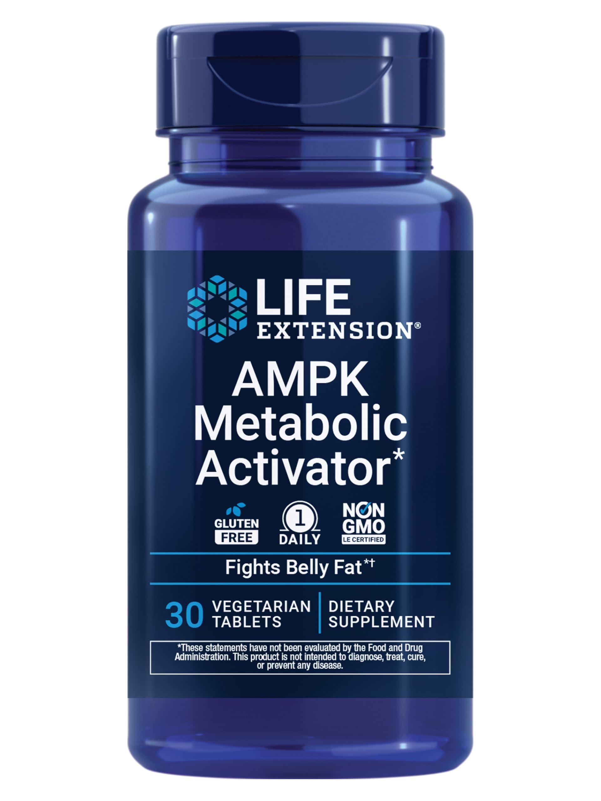Life Extension, AMPK Metabolic Activator, 30 Vegetarian Tablets