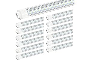 Enhance Your Space with JESLED R17D/HO 8' LED Bulbs - Unbeatable Brightness and Efficiency