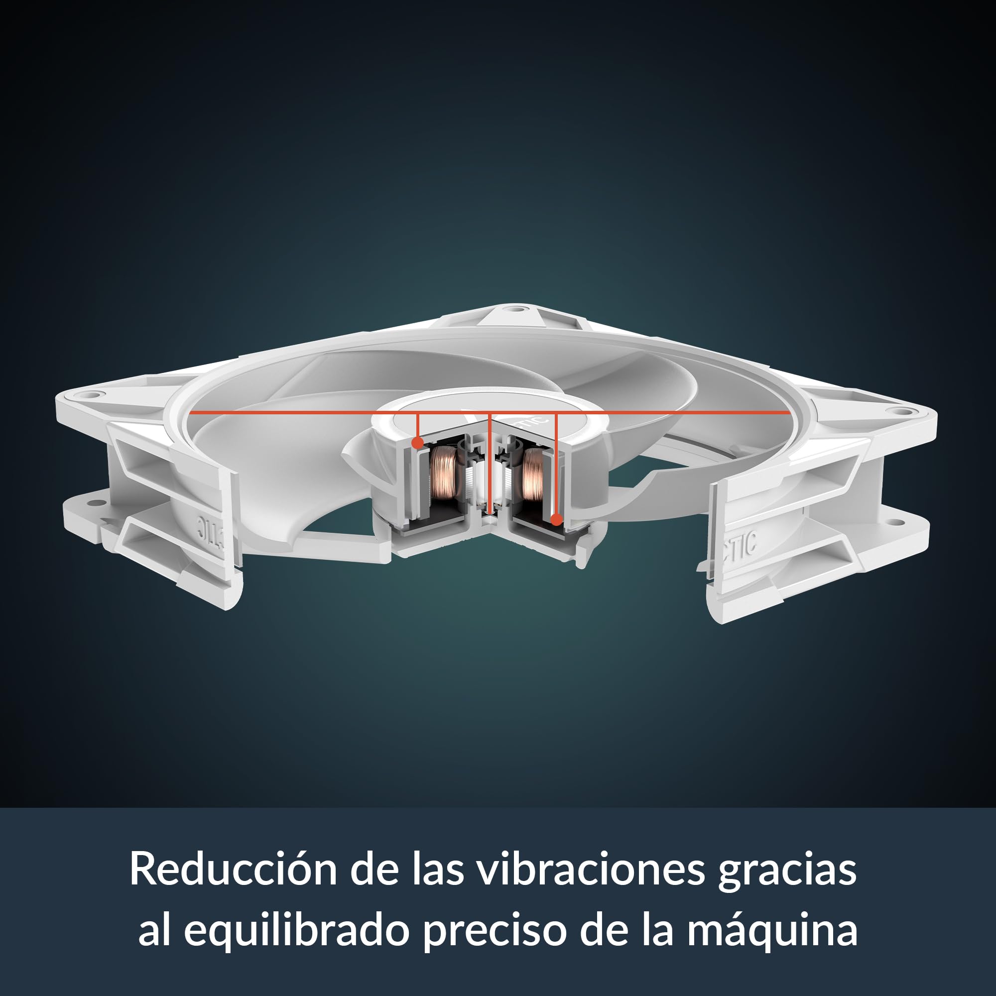 ARCTIC P14 Pro Reverse A-RGB (3 Piezas) - 140 mm Ventilador Prémium con flujo de aire inverso, Ventilador PWM con divisor de cable en Y, 400-2650 rpm, 0 rpm <5% PWM, 5V Digital RGB, FDB, 4-Pin -