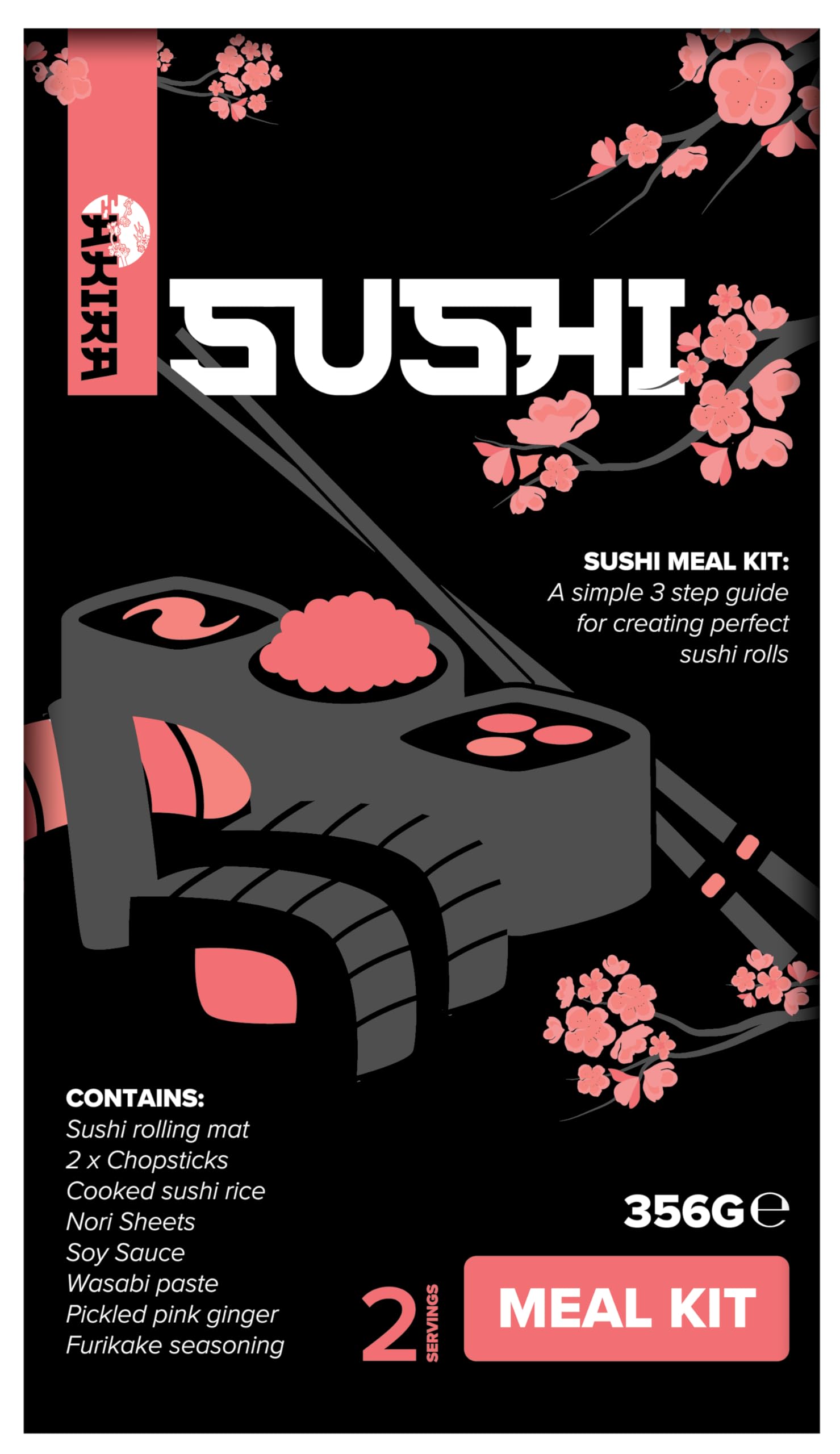 Akira Sushi Meal Kit 6 x 356g