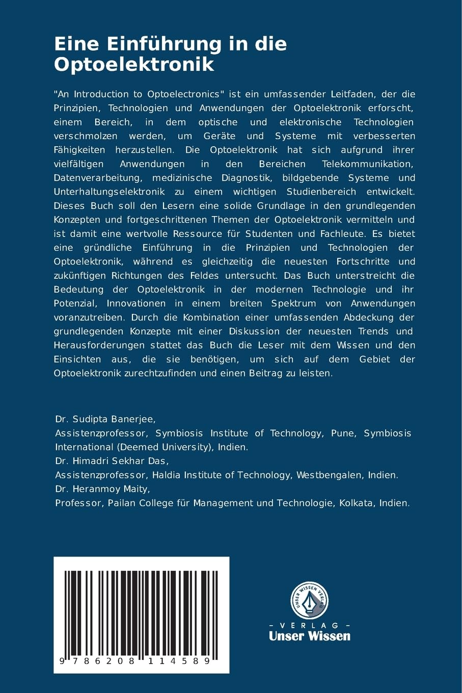 Eine Einführung in die Optoelektronik: Überblick und Anwendung der Optoelektronik