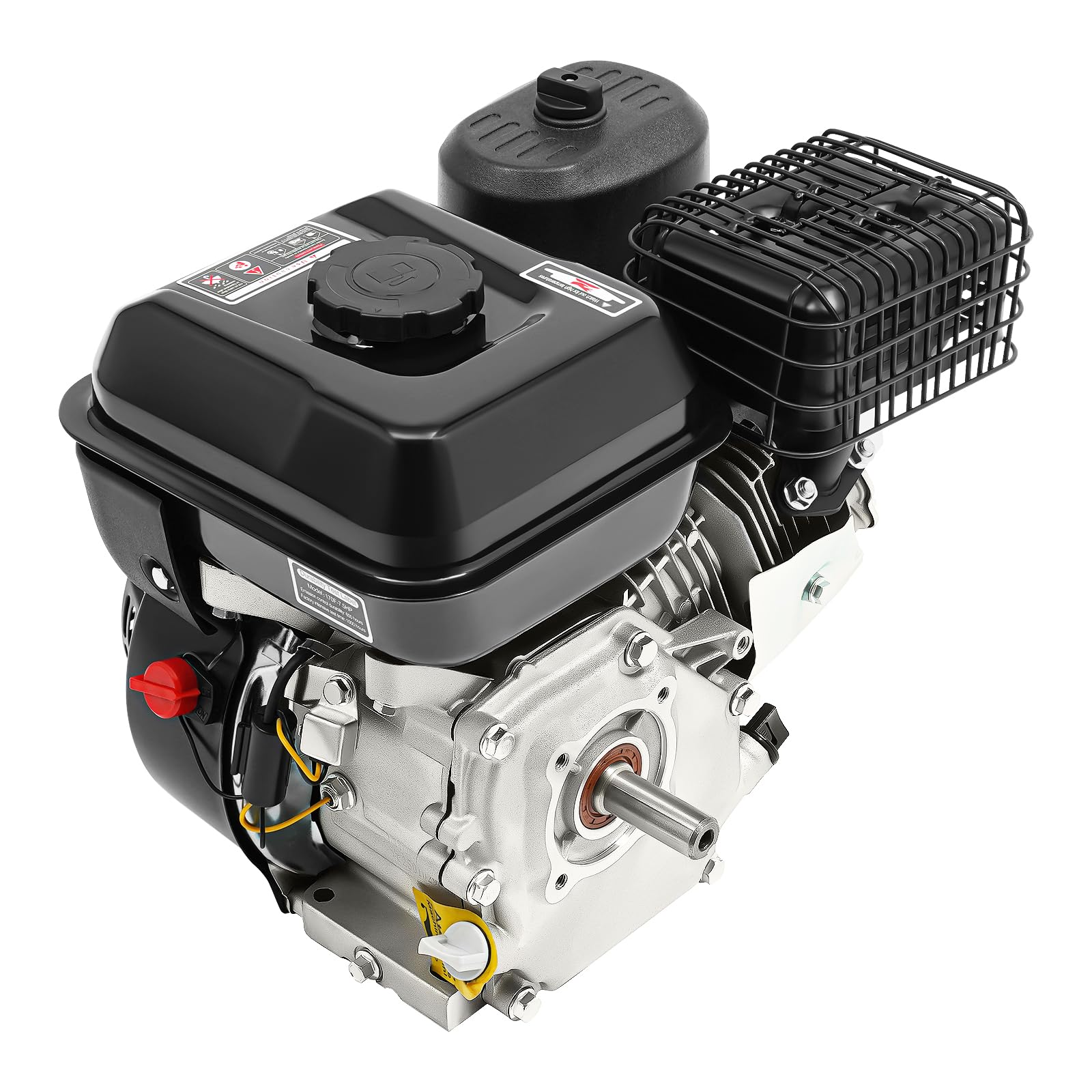 Motore a benzina da 7,5 CV, motore a benzina a 4 tempi, motore a benzina, motore a benzina, motore a carichi pesanti, raffreddato ad aria, Pull Start