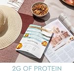 Handfuel Coconut Pecan Clusters, Hand Roasted Candied Pecans, 2g of Protein, Keto Friendly Snack, Proudly Canadian Made Plant Based Praline Pecans, Gluten Free - 120 Grams