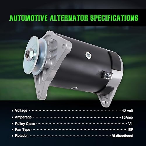 Miniatura 5 de Generador de arranque compatible con carrito de golf y carritos utilitarios EZ-GO 1993-2015 GXI875 GXT MG2 TXT, reemplazo del generador de arranque