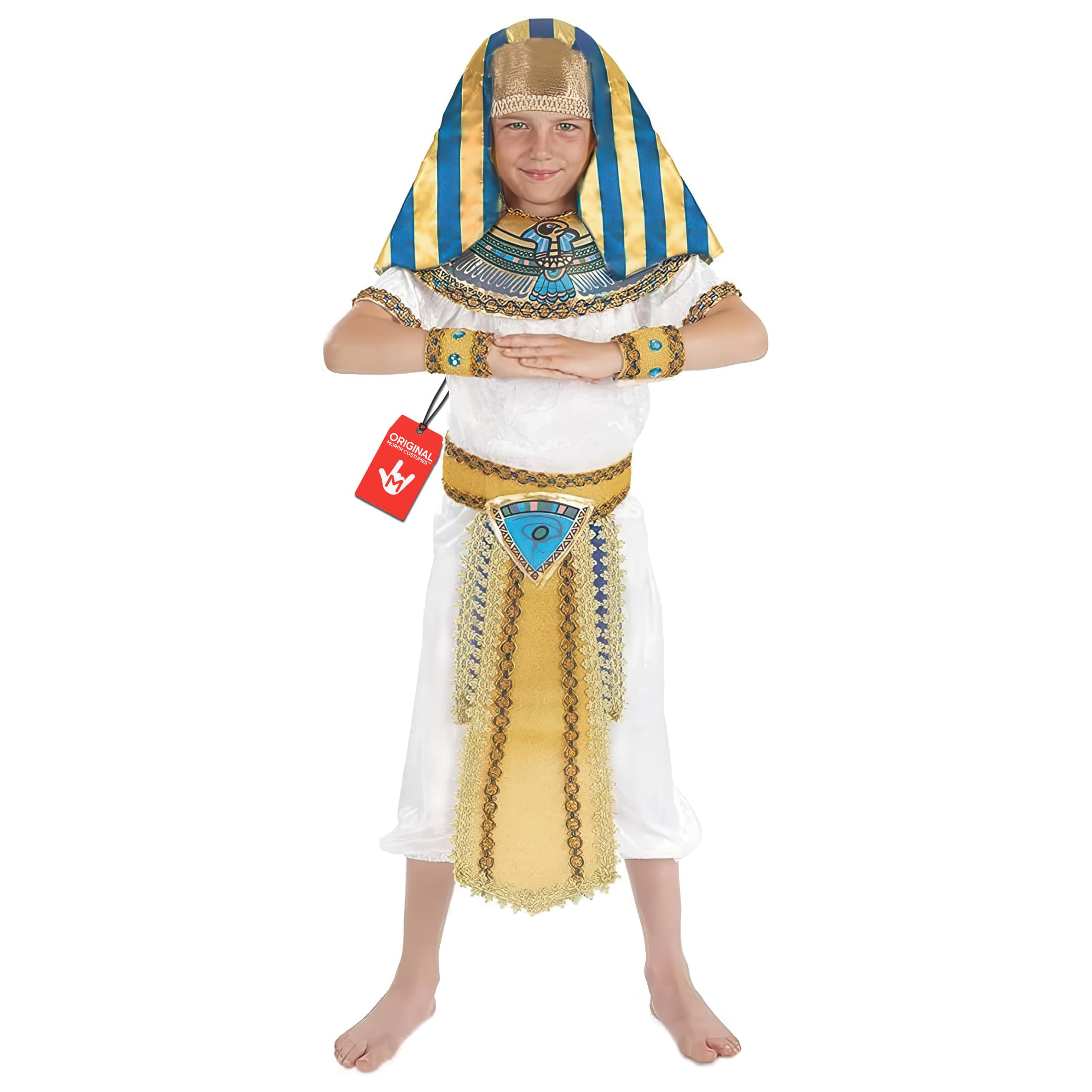 Fun Shack Egyptian Costume For Kids - Boys Egyptian Outfit - Kids Pharaoh Costume - Halloween Dress Up