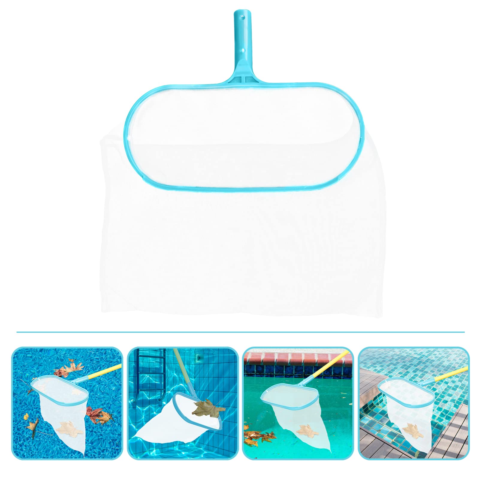 Sosoport 2 Piezas De Red De Limpieza Práctica Y Fácil De Usar para Piscinas Y Estanques.