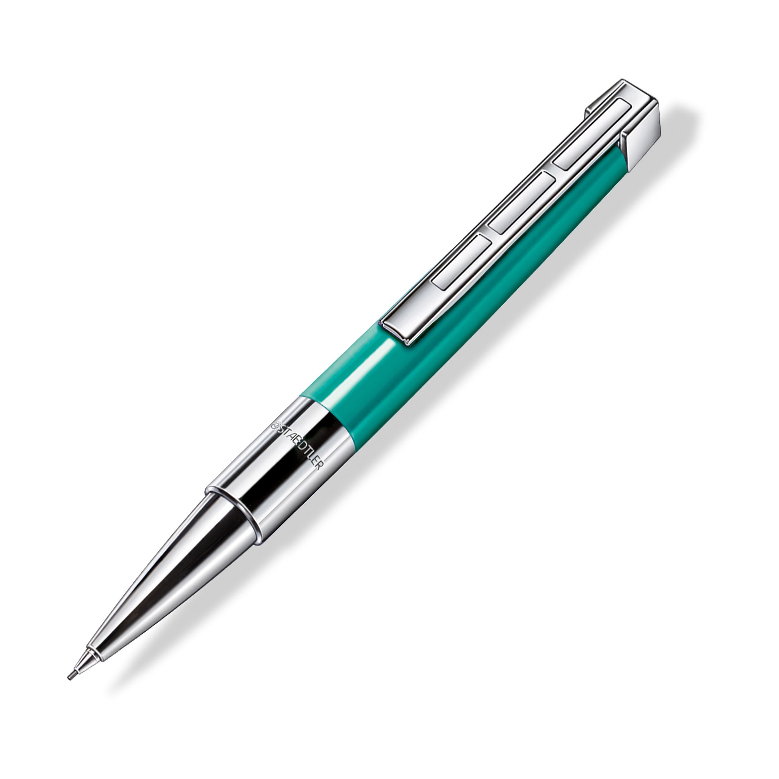 Staedtler Initium Resina 9PB413509 - Portamine in resina turchese, 0,9 mm, HB, Made in Germany, con elegante confezione regalo