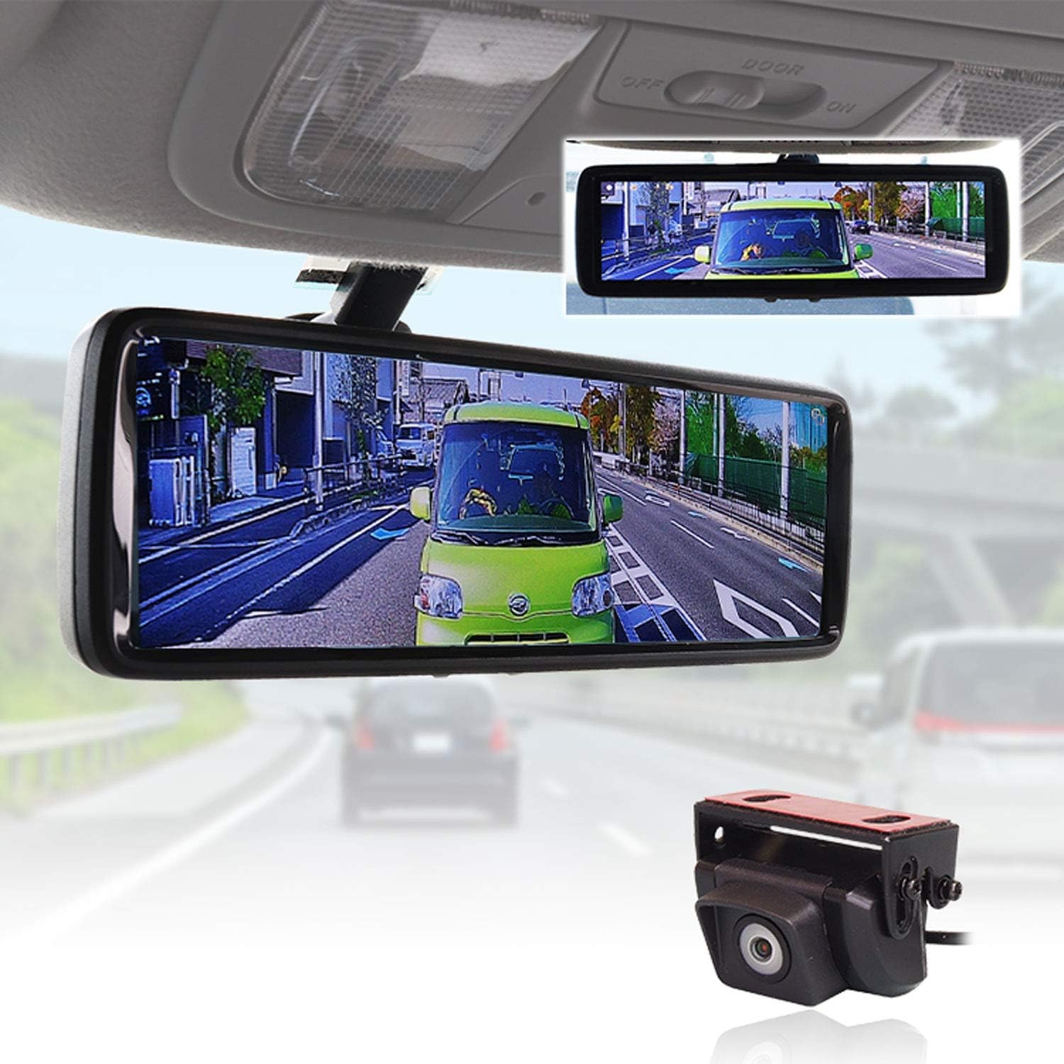 ルームミラーモニター 4 3インチ スバル トヨタ ホンダ マツダ 三菱 国産車汎用 自動減光 自動輝度調整 自動防眩 最大90 オフ 自動減光 ルームミラーモニター 4 3インチ スバル トヨタ ホンダ マツダ 三菱 国産車汎用 自動減光 自動輝度調整 自動防眩 最大90 オフ 自動減光