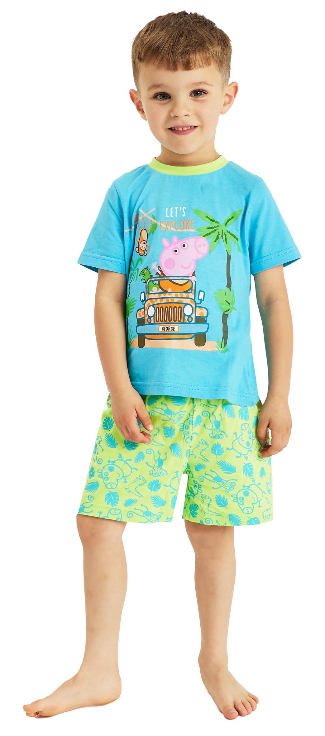 Peppa Pig Boys George Pig - Shorty George Pig Short Pyjamas Nightwear (, 18-24 Months)