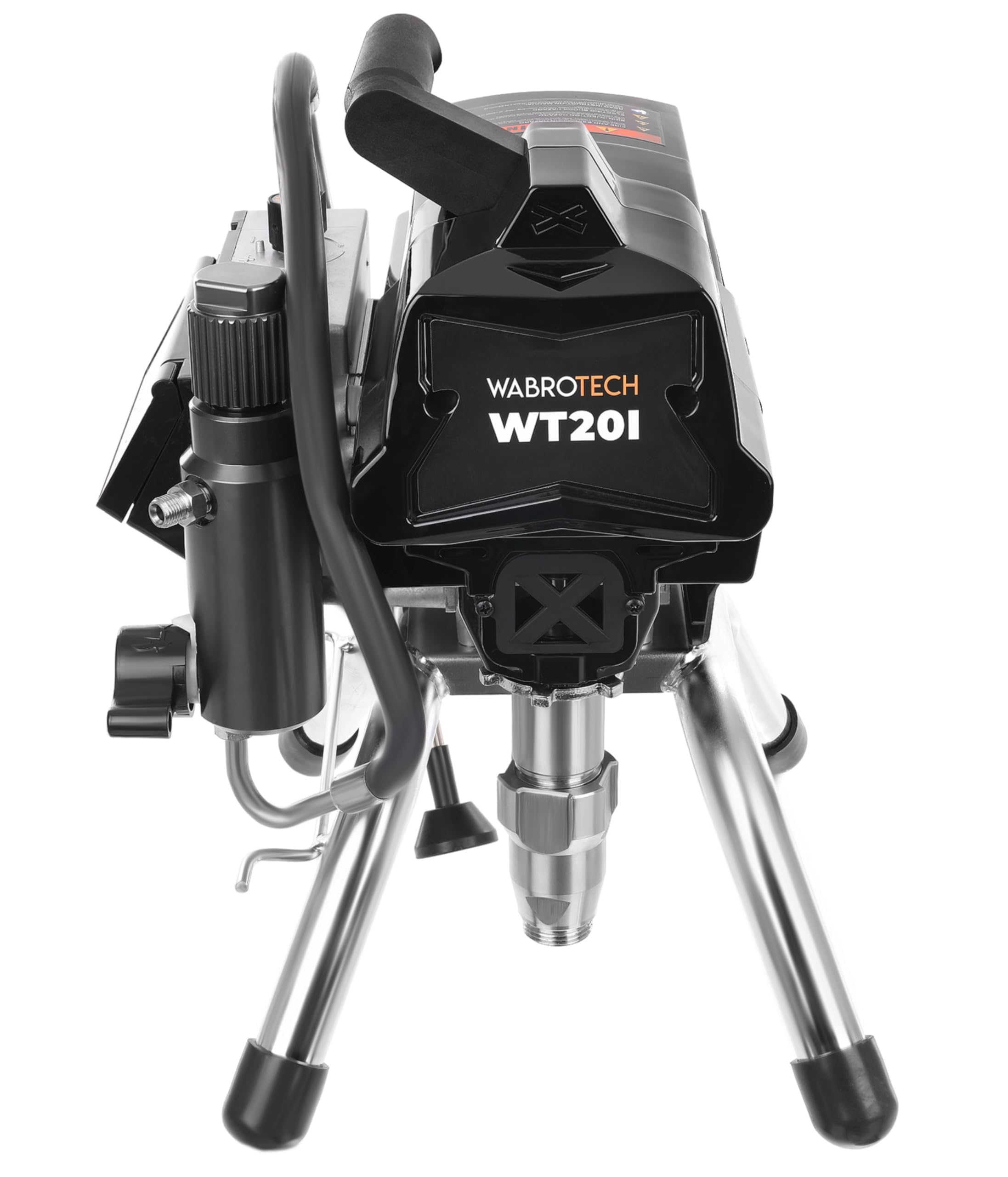 WT20i Farbsprühsystem Wandfarbe 1100 W - 210 Bar Hochdruck Airless Farbsprühgerät - Airless Spritzgerät 2 L/min - Farbspritzgerät 30000 m2/J - Lackierpistole mit Schlauch 15 m - 1/4"