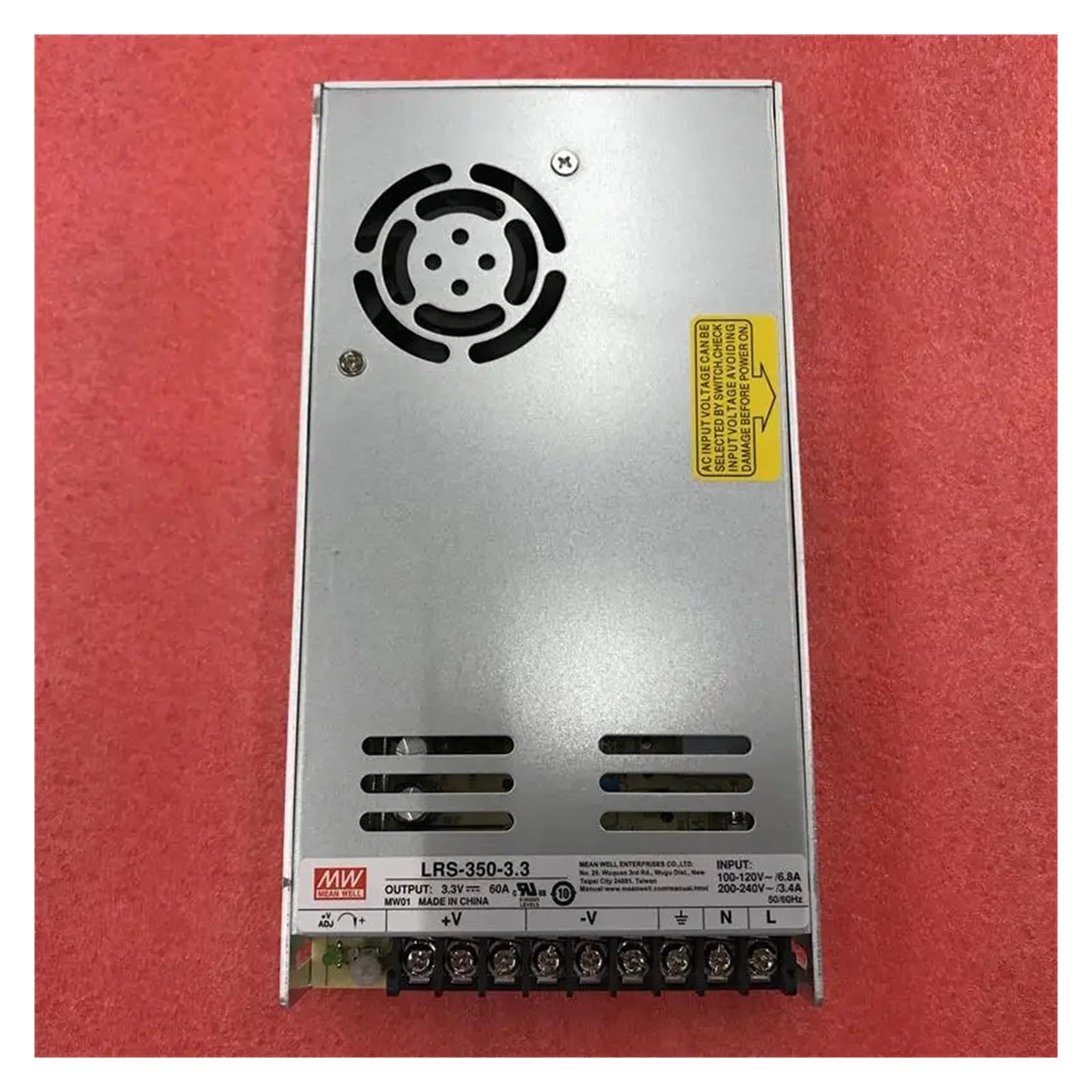 Amazon | スイッチング電源 電源 LRS-350 LRS-350-5 LRS-350-12 LRS