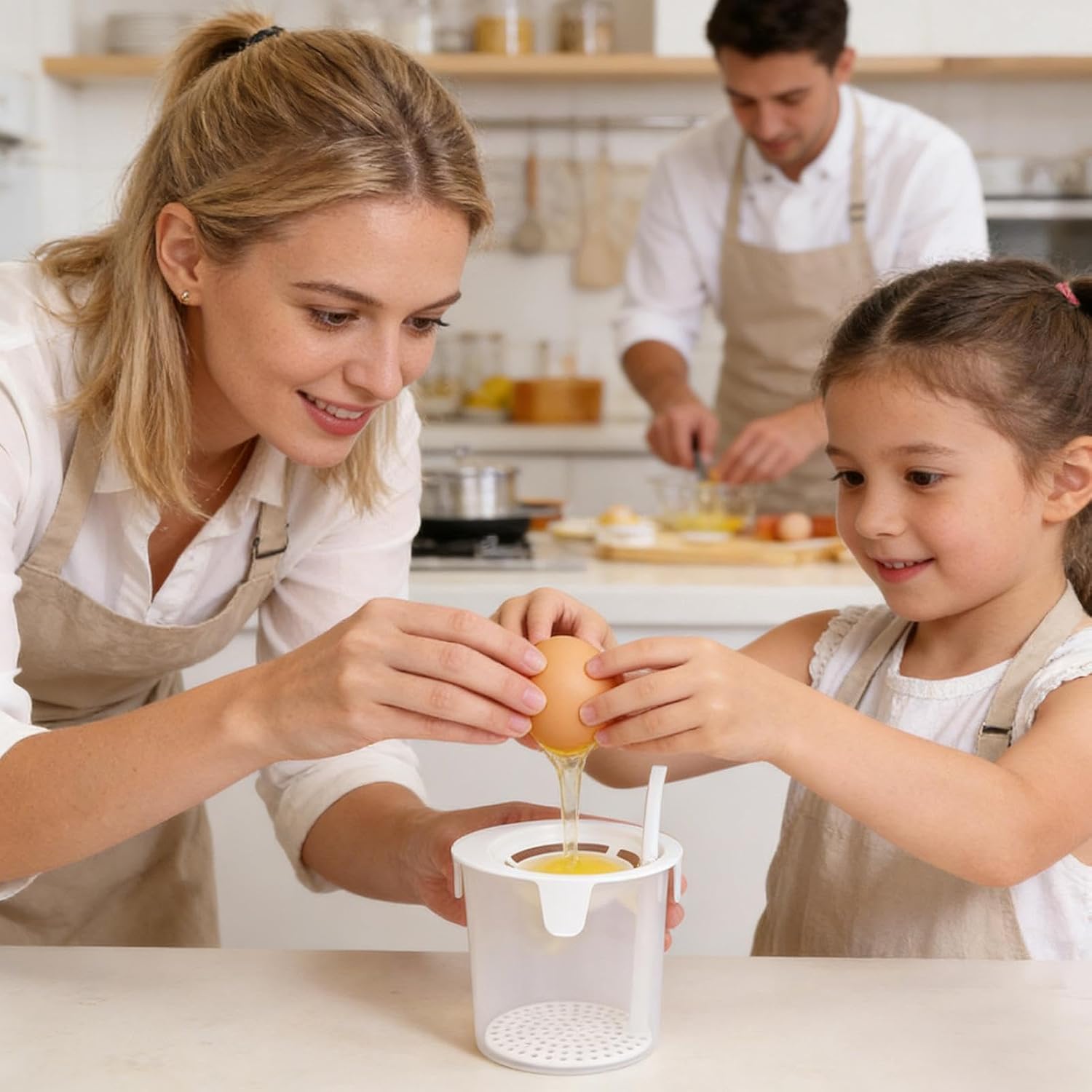 Egg White Separator Silicone Separating Gadgets