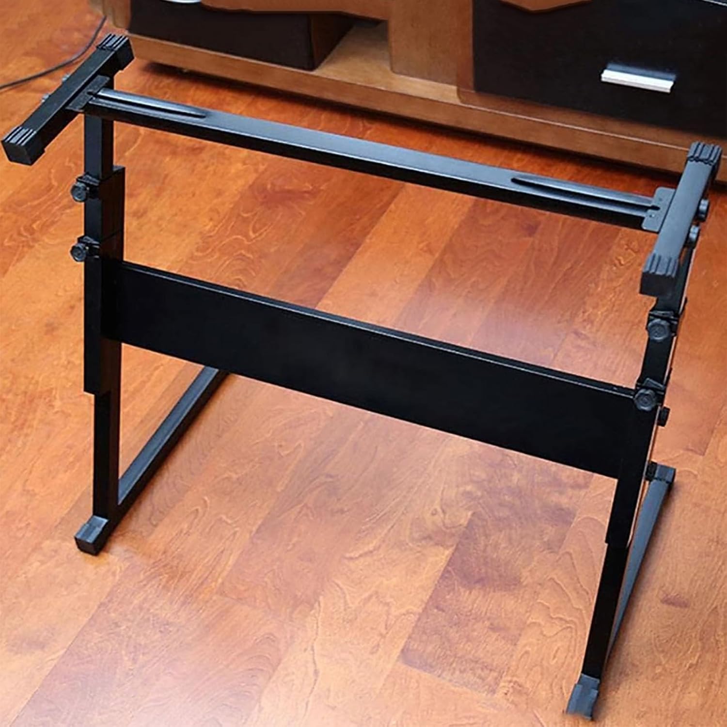 Computer Desk Extender, Folding Djustable Stand for Keyboards Z-Type 54-Key 61-Key Electronic Organ Stand Pianos of 65-79cm
