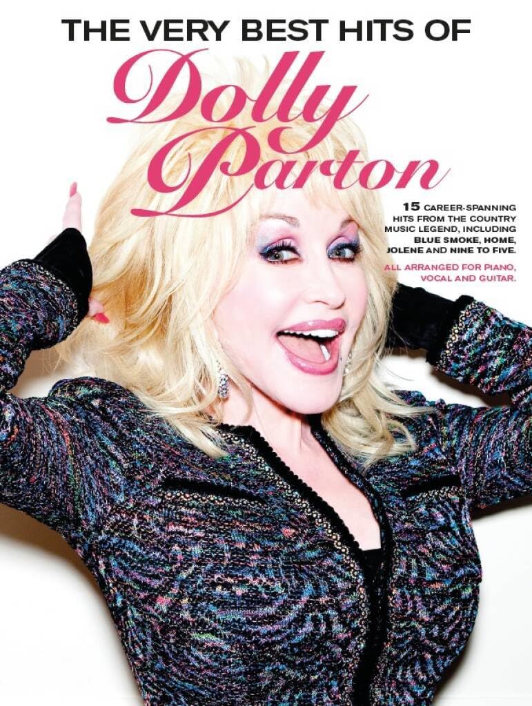 Wise Publications The Very Best Hits Of Dolly Parton | Piano Vocal Guitar Sheet Music Songbook With Lyrics And Chord Boxes | 15 Greatest Hits Including Jolene, 9 To 5, Islands In The Stream And I Will Always Love You