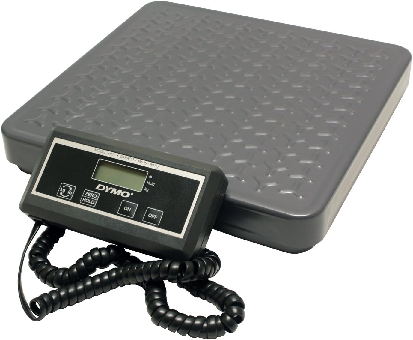 Pelouze Heavy-Duty Electronic Utility Scale, 150lb Capacity, 12 x 12-1/2 Platform