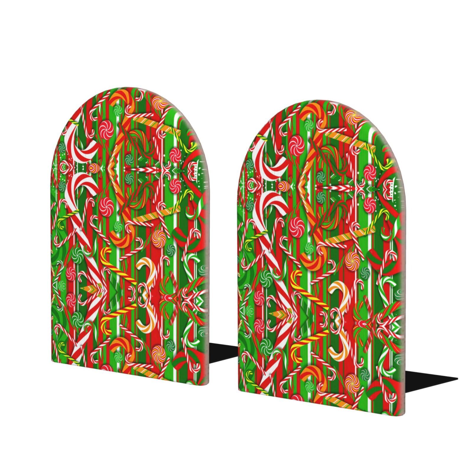 Serre-livres en bois Merry Christmas pour stopper la chute des livres
