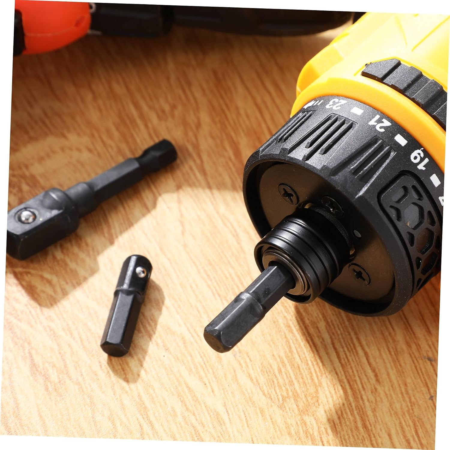 24pc Metric Drill Bit Set Ratchet Adapter Chrome-Vanadium Steel Impact Extension for Secure Connection