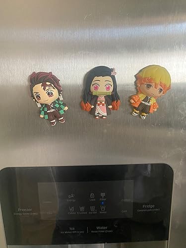Miniatura 3 de Demon Slayer Kimetsu No Yaiba Series 1 - Imán coleccionable de espuma 3D para regalo de adolescente, Zenitsu