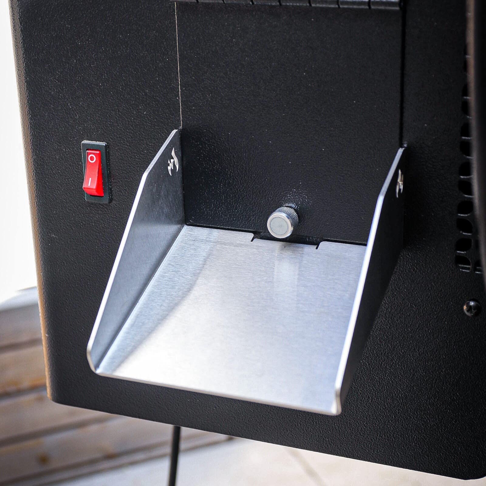 Edelstahl Pelletrutsche | Pellettrichter - magnetisch - das Upgrade für Traeger Pellet-Grills