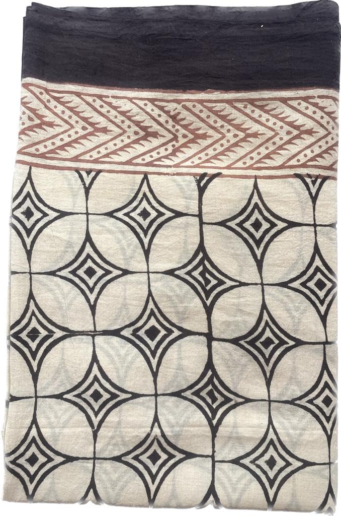 Hand Block Print Sarong, Sarong Beach Wrap, Cotton Sarong,Pareo, Block Print Scarf, Summer Beach Pareo Block Print Sarong Wrap Beach Wear Swimsuit Cover Up by Shree Suman Multi