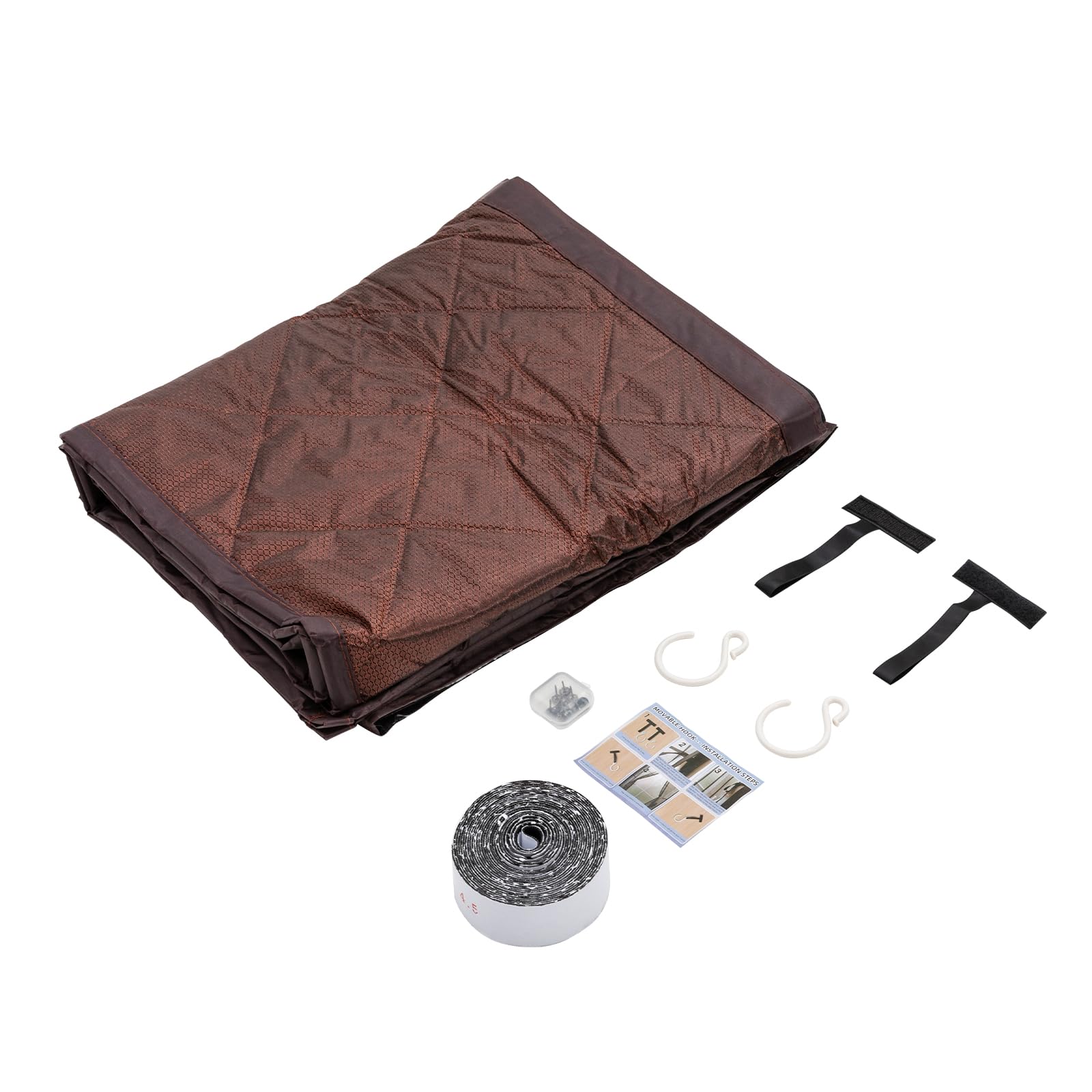 Tenda da caffè Magnetica Termica Isolata Porta Tenda 0.85 * 2.08m Cotone Porta Isolamento Tenda Anti Isolante Porta Tende Termiche per Inverno, Isolate Porta Copertura per Camera da Letto Cucina